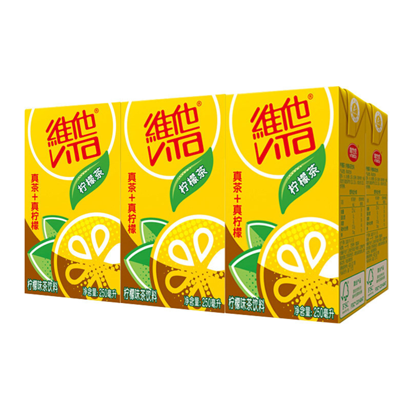 维他vita柠檬茶250ml12盒美味畅饮视频