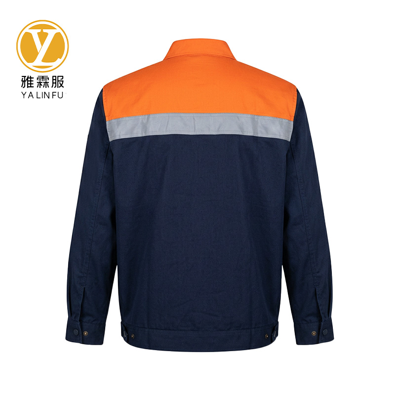 雅霖服 高可视性警示夏季工作服(可定制)YLF-26428 套高清大图