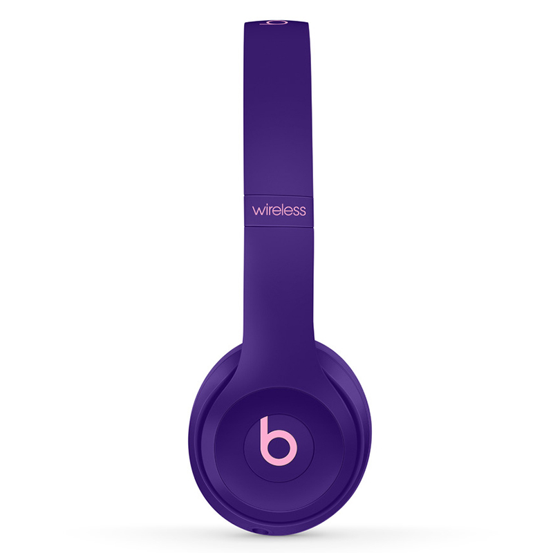 MRRJ2PA/A Beats Solo3 Wireless 头戴式耳机 Pop Collection – Pop 紫