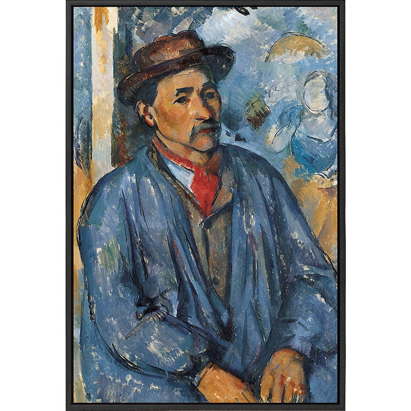 厂家直销装饰画欧式塞尚油画玄关布艺挂画客厅沙背景抽象壁画axl244f