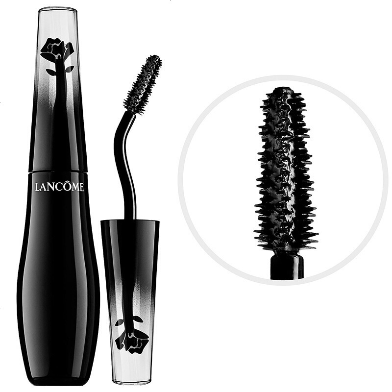 LANCOME兰蔻睫毛膏纤长卷翘浓密大眼天鹅颈广角羽扇防水防晕染单头睫毛膏 01#黑色 10g