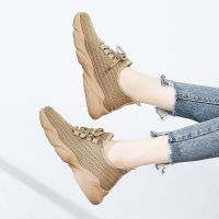 【厂营旗舰热售 直播特卖】2021春季新款透气韩版休闲女学生单鞋时尚百搭运动跑步透气网鞋娅洛尔