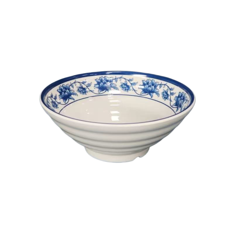 山水本色 加厚耐高温密胺碗面碗汤碗斗碗 7寸 个高清大图