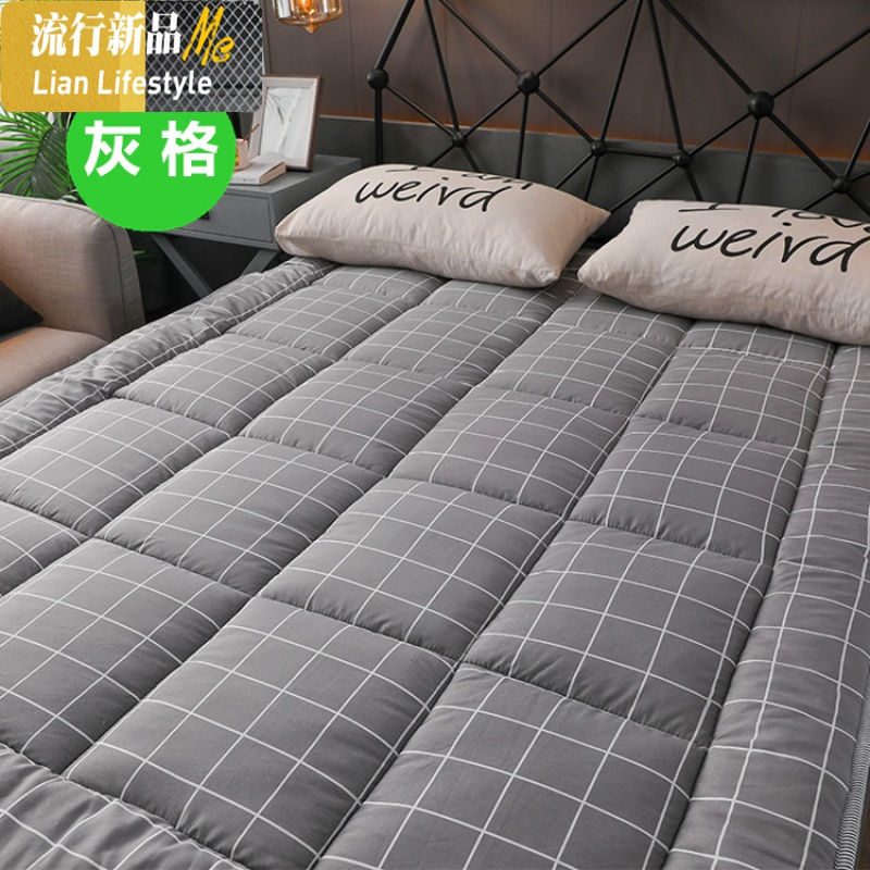 加厚床垫1.8m床褥子双人1.5米榻榻米垫被夏可折叠宿舍软垫2 三维工匠高清大图