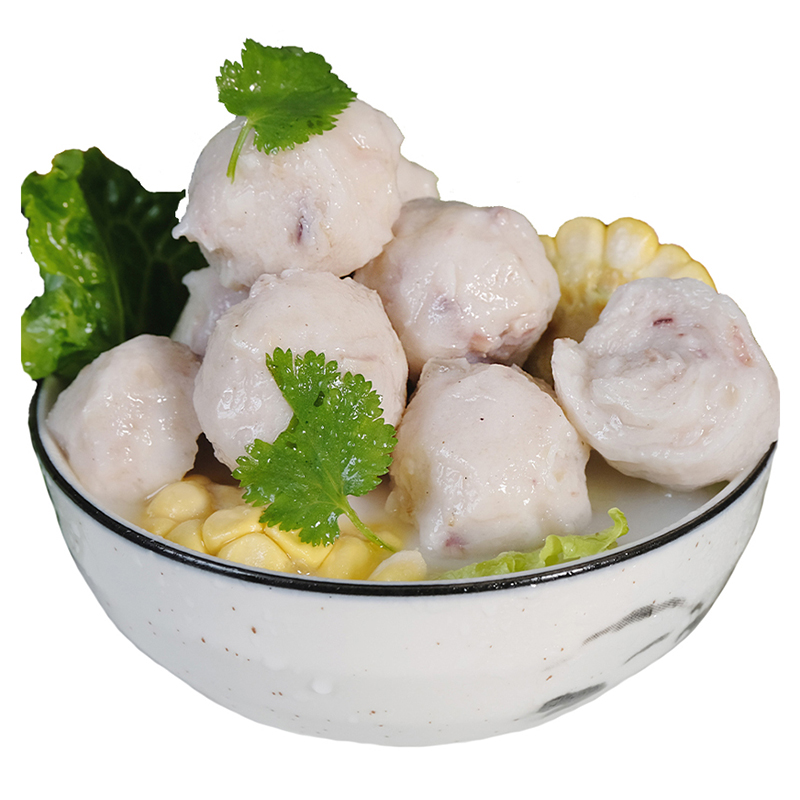 手打海参丸鱿鱼海参丸手工海鱼丸速冻肉类丸400g火锅丸子 烧烤麻辣烫