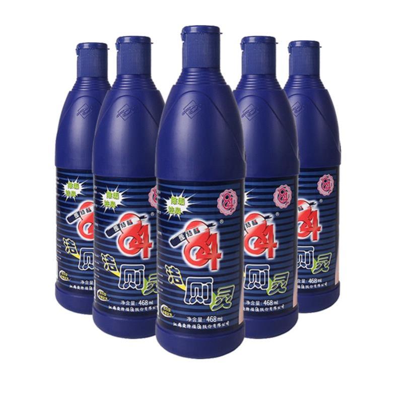 小海牛 爱特福84洁厕灵 洁厕剂马桶清洁剂468ml*5瓶洁厕液除垢祛臭