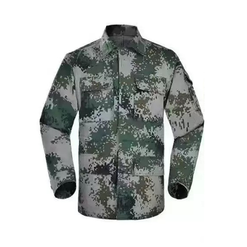 迷彩服套装男军训服大学高中生作训服劳保工作服加厚耐磨N55616高清大图