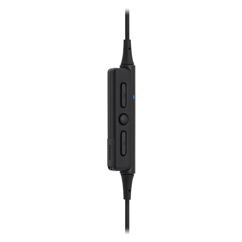 铁三角(audio-technica)ATH-CKR35BT运动无线蓝牙入耳式耳机手机耳麦颈挂线控 金色