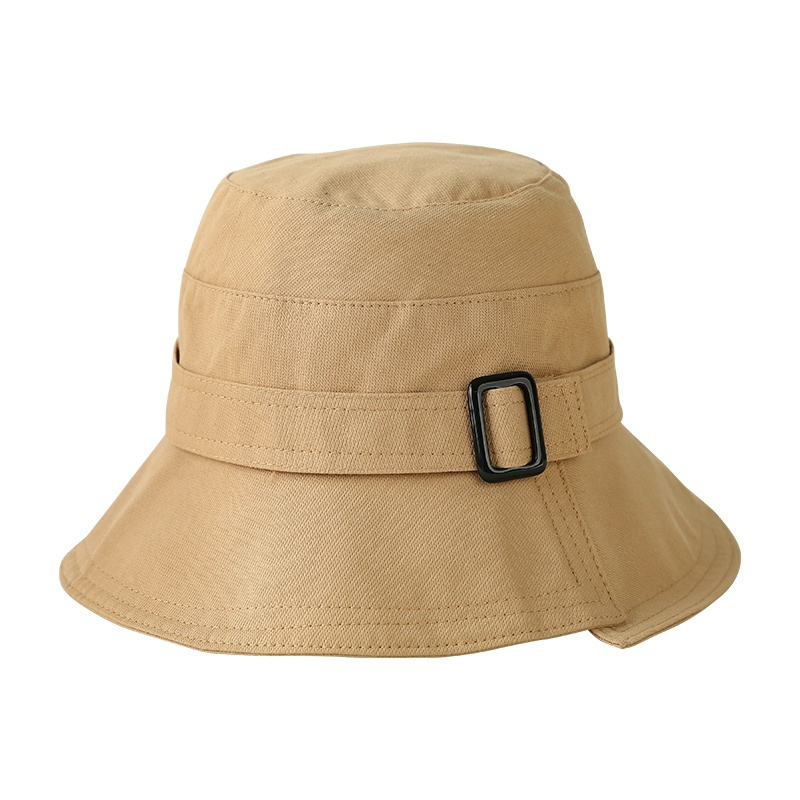 盛世尼曼帽子女春夏季渔夫帽大沿百搭沙滩遮阳帽防晒韩版时尚遮脸出游