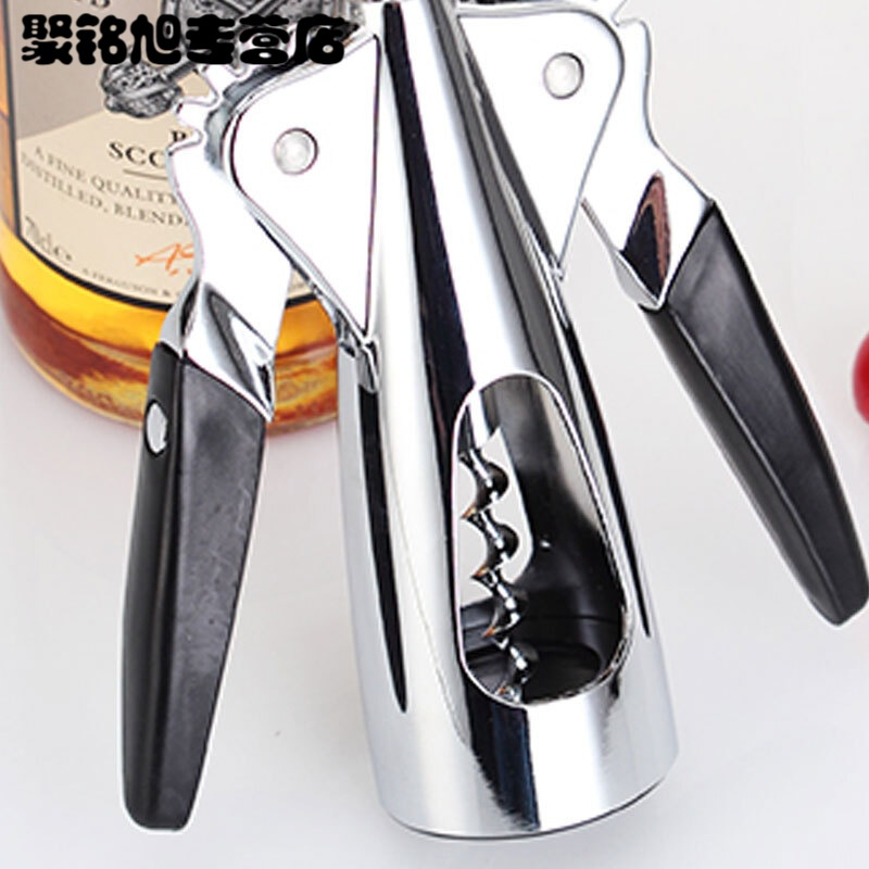 新款家用红酒开瓶器多功能葡萄酒启瓶器创意红酒起子手动来开酒器套装香槟红酒开瓶器酒具