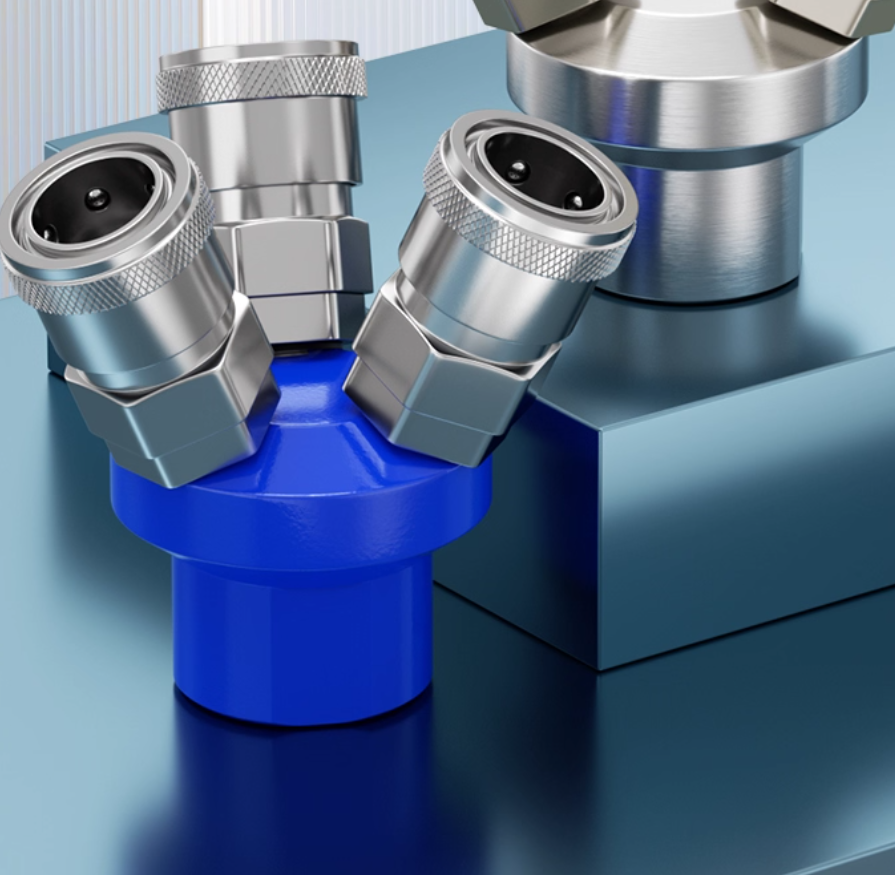 安创者 气管自锁三通 螺纹Ø15高清大图