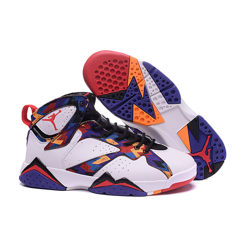 jordan7aj7迷彩毛衣高帮男女运动休闲篮球跑鞋304774142