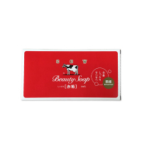 COW BRAND 日本 牛乳石碱(cow)滋润牛奶香皂 保湿玫瑰滋润沐浴皂 100g*3 (红色滋润型)