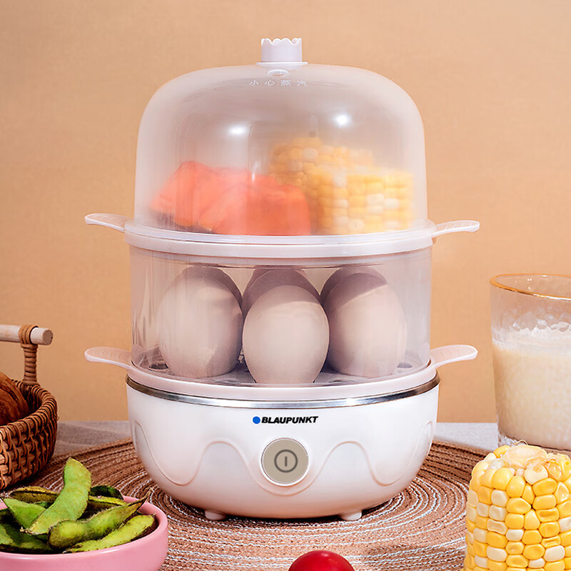 蓝宝(BLAUPUNKT) 双层煮蛋器BP-ZDQ03 白色
