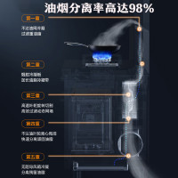 森歌(SENG)新品F30Z集成灶家用大火力蒸箱款一体机抽油烟机灶具套装上进风液化气