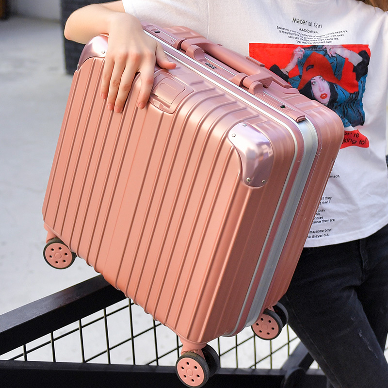拉杆箱行李箱女小型18寸登机箱子密码箱皮潮男旅行箱韩版轻便20寸