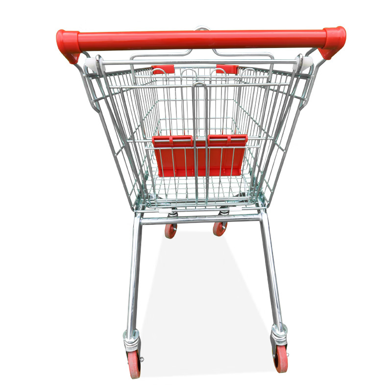 鑫金虎 超市购物车手推车商场便利店购物车KTV推车理货车推车 100L高清大图