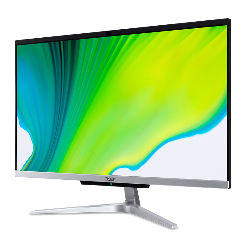 宏碁(acer)蜂鸟C24 23.8英寸宏基轻薄美型超薄机身高性能娱乐家用商务高效学习办公一体机电脑台式电脑(十代酷睿i5-1035G1 8G 512GSSD 集显 IPS全高清)