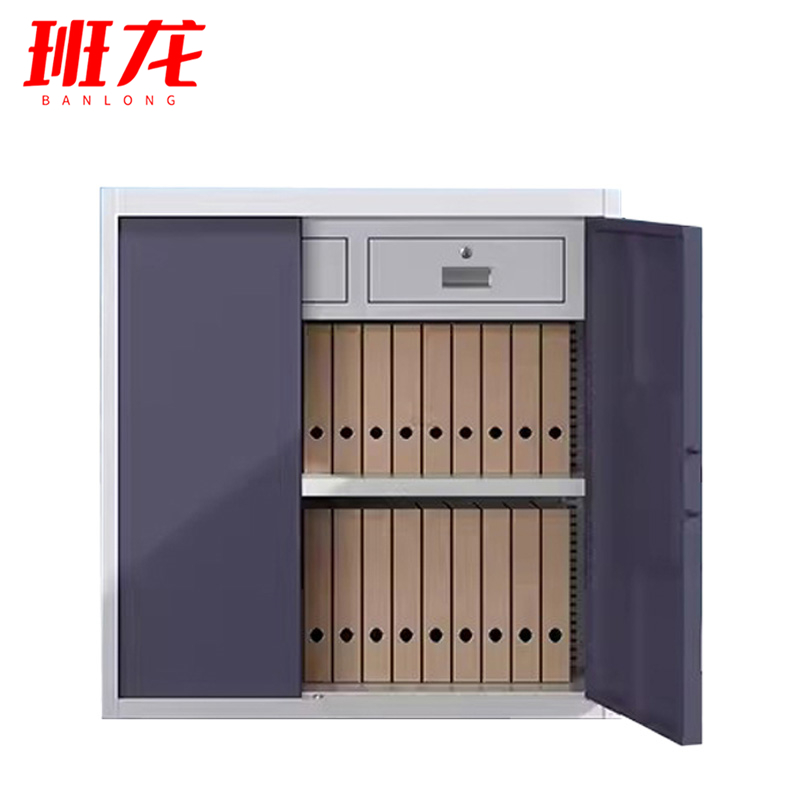班龙办公文件柜二斗保密锁台高清大图