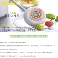 包邮 jawbreaker网红费罗伦添舔舔圣诞糖果超大白一口吃不完的棒棒糖 5.7厘米浪漫粉棒棒糖【有棒】