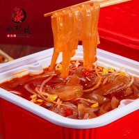 小龙坎火锅粉295g懒人宽粉条自煮火锅自助网红宽粉自热小火锅自嗨锅