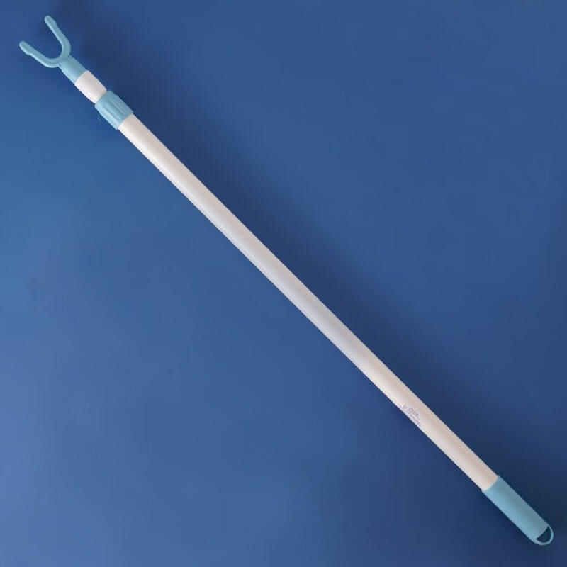 茶花 晾衣杆叉 晾衣撑衣杆伸缩杆挑衣杆衣叉取衣杆晾衣叉挂衣杆 1只装