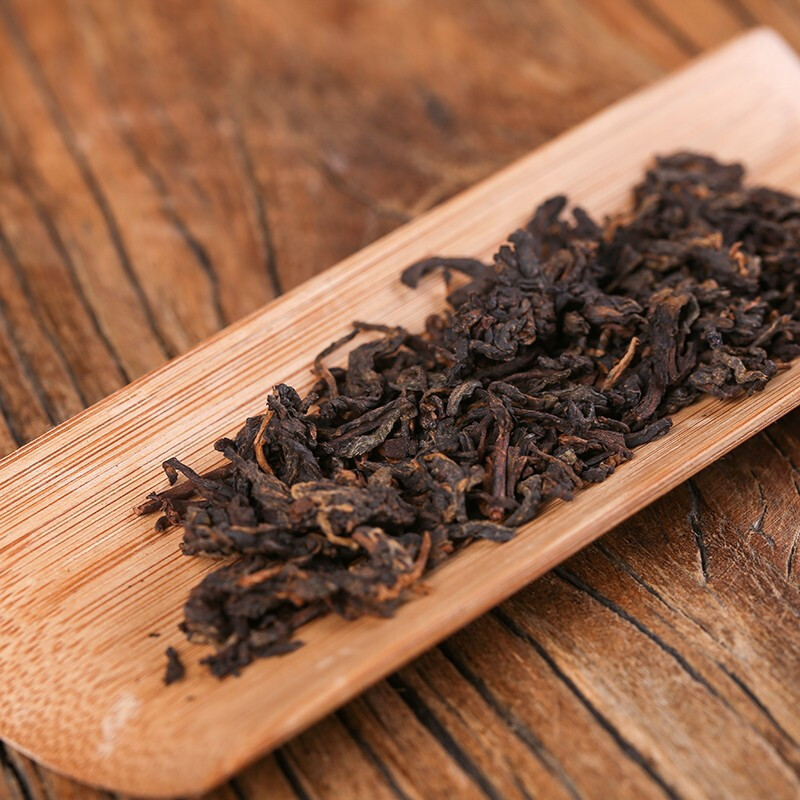 大益 茶叶 普洱茶熟茶 唛号2014年7262饼茶357g 中秋高清大图