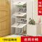 简易鞋柜经济型防尘多层组装家用省空间鞋架多功能简约现代厅柜 【送伞桶】1列5层靴柜