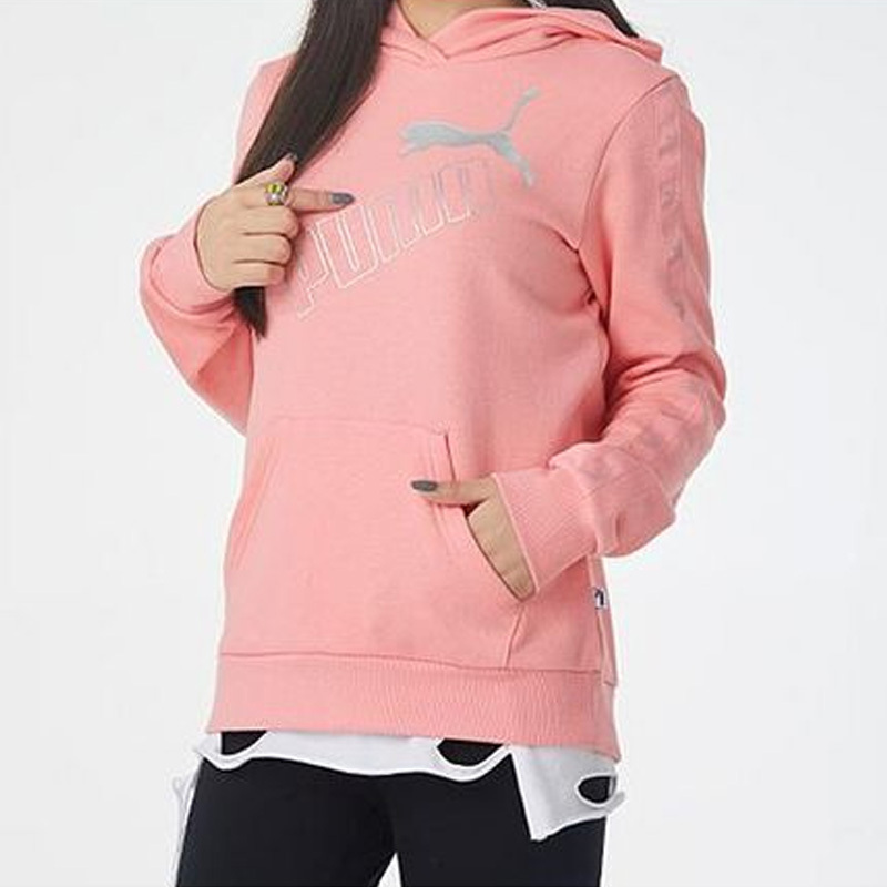 彪马 Puma 新款运动服连帽套头衫休闲卫衣Amplified Hoody FL 58660927
