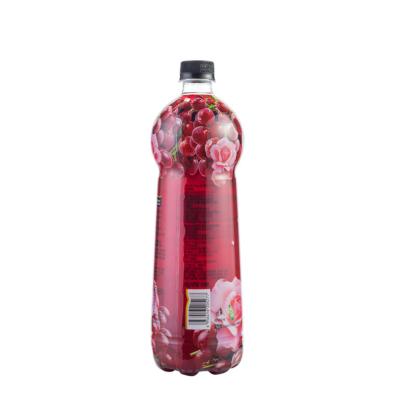 美汁源 爽粒花语 红葡萄汁 1L*12/箱