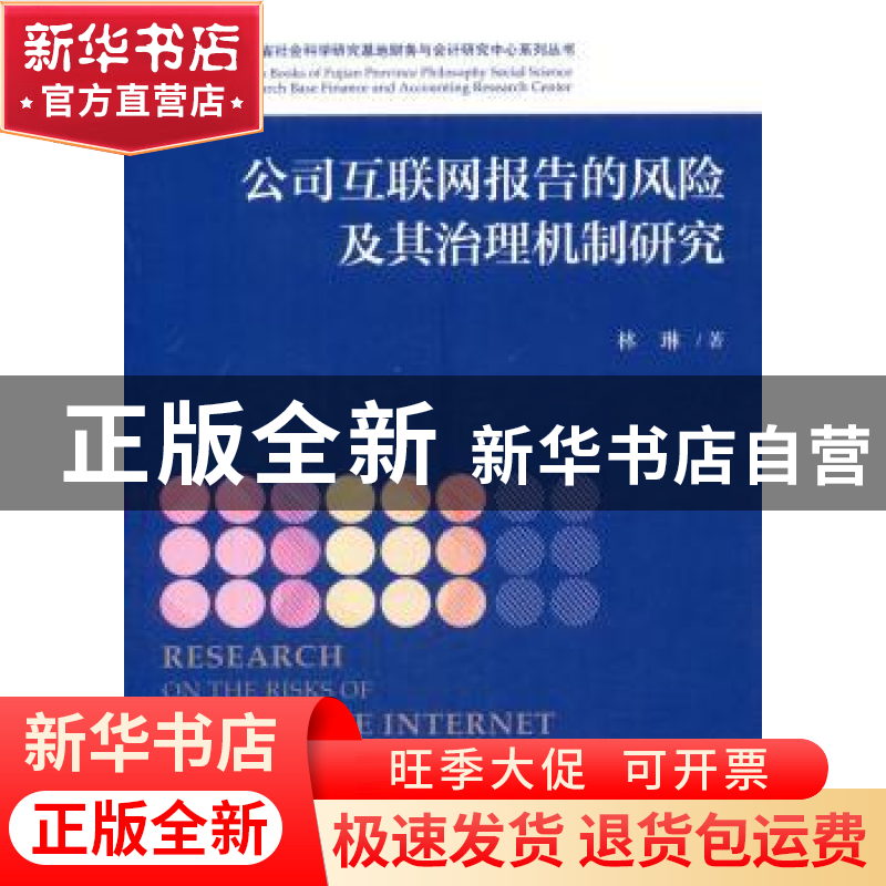 正版 公司互联网报告的风险及其治理机制研究 林琳 经济科学出版