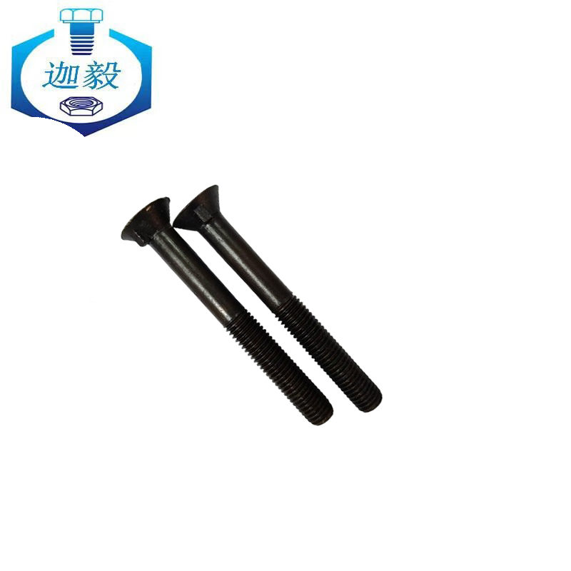 迦毅沉头带榫螺栓M12×100mm个高清大图