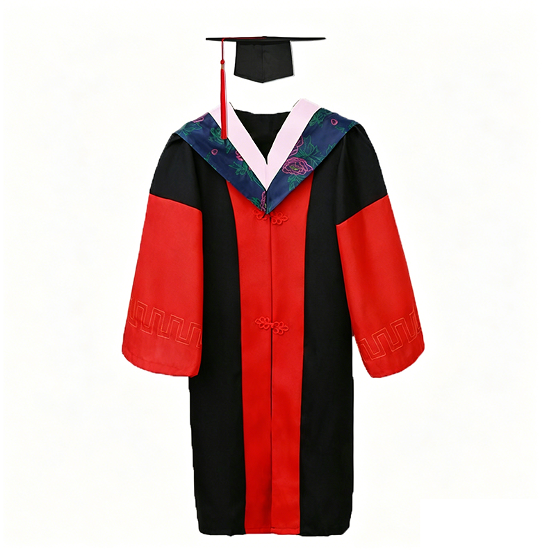 全套高端高校大学毕业典礼服-博士服装高清大图