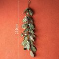 圣诞节花环花带缠绕藤条挂件挂diy装饰品场景布置挂饰摆件 冰柏玉兰叶装饰花艺（缠绕垂带）_97