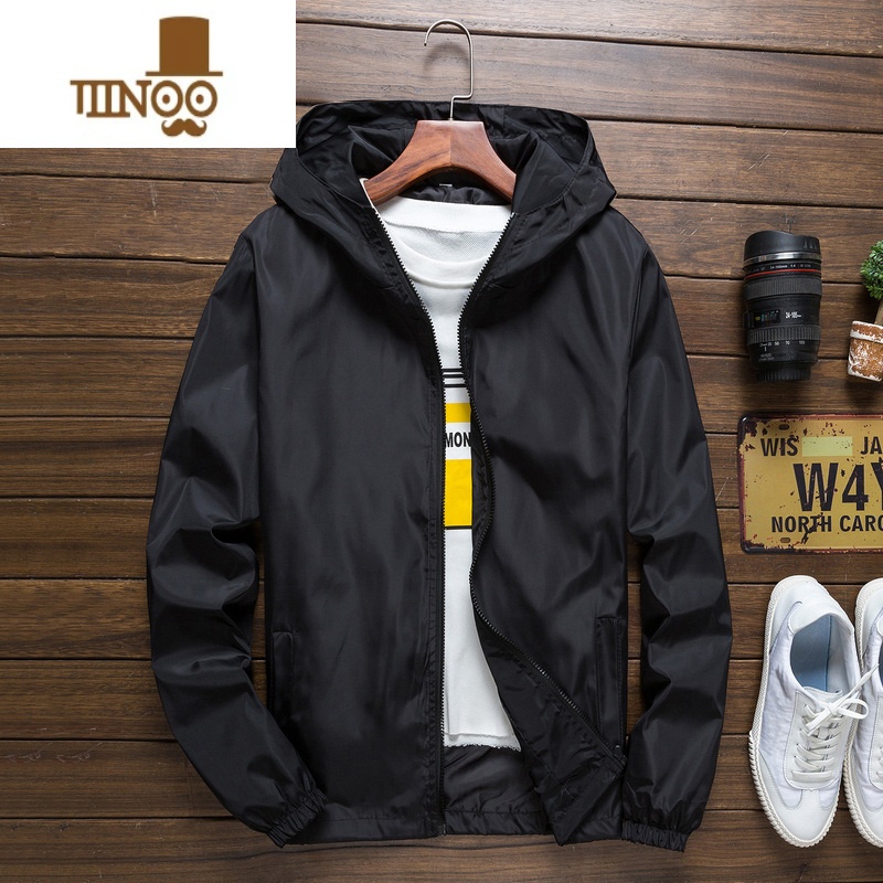 YANXU户外运动冲锋衣男女防风衣情侣班服加肥大码外套工作服定制印logo高清大图