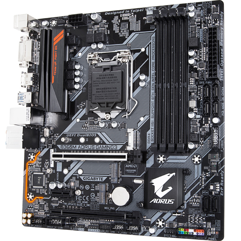 技嘉(Gigabyte) B360M AORUS Gaming 3 游戏主板