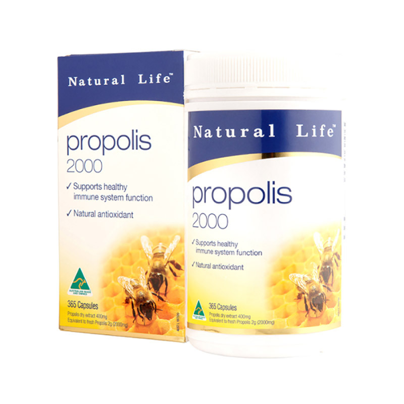 Natural Life 优然澳蜜 蜂胶胶囊 2000mg 365粒