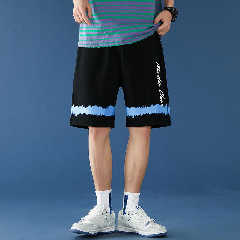 森马集团旗下GLEMALL新款夏季短裤男弹力面料五分裤透气大码沙滩