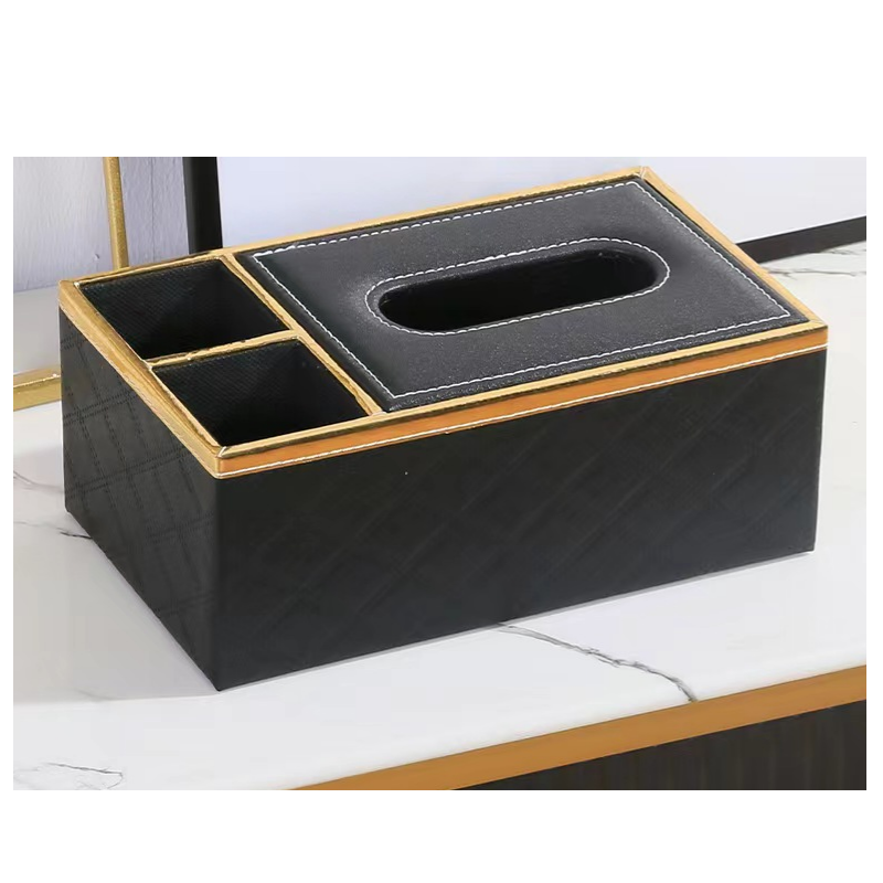 益美洁 YMJ-332 纸巾盒抽纸盒 客厅上档次桌面遥控器收纳盒 酒店宾馆抽纸盒