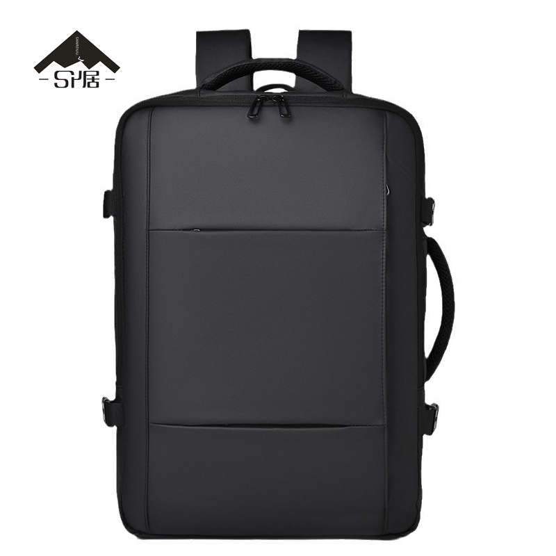 三人居 可扩容双肩包商务背包(颜色备注) SRJQM703/个高清大图