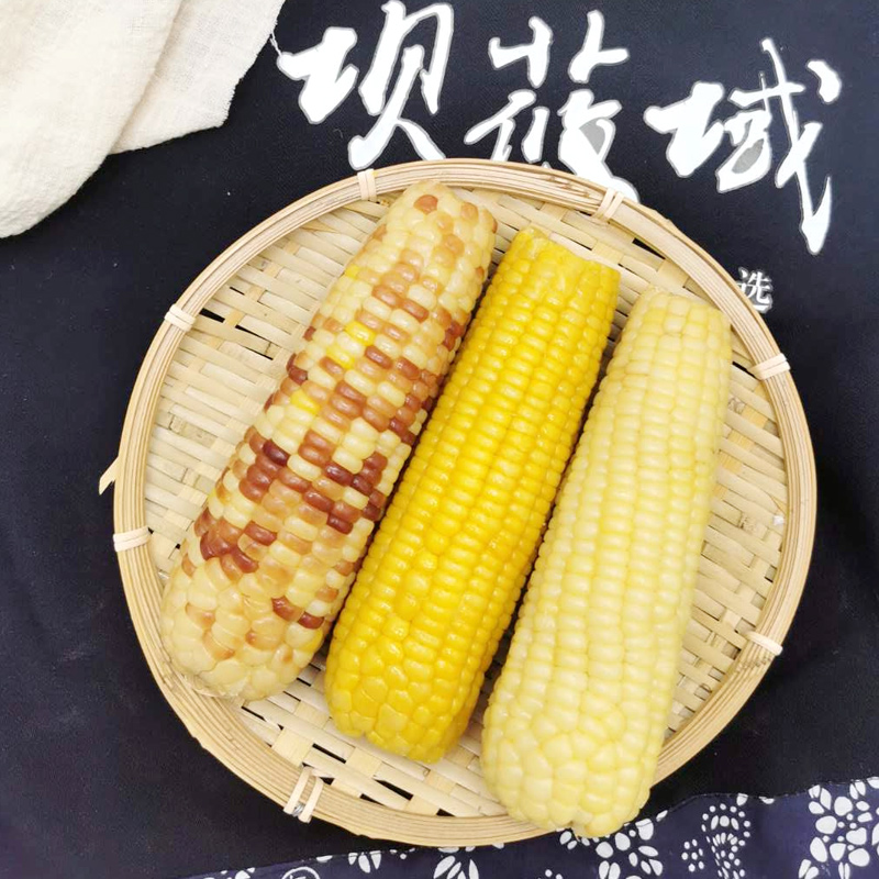 坝莜域熟制甜糯玉米6穗高清大图