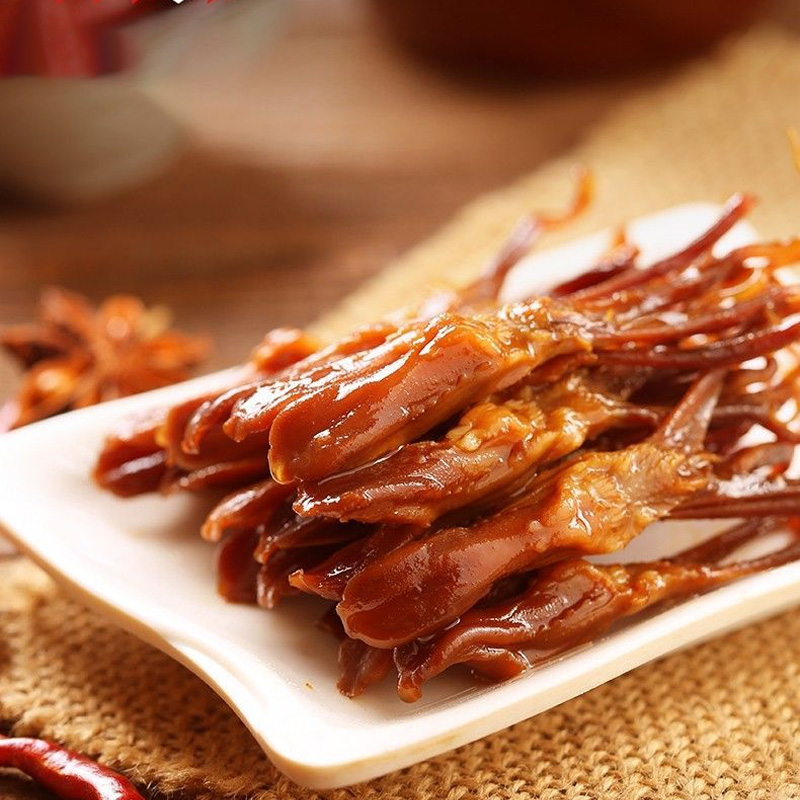 良品铺子鸭舌(甜辣味)40g/袋*2高清大图