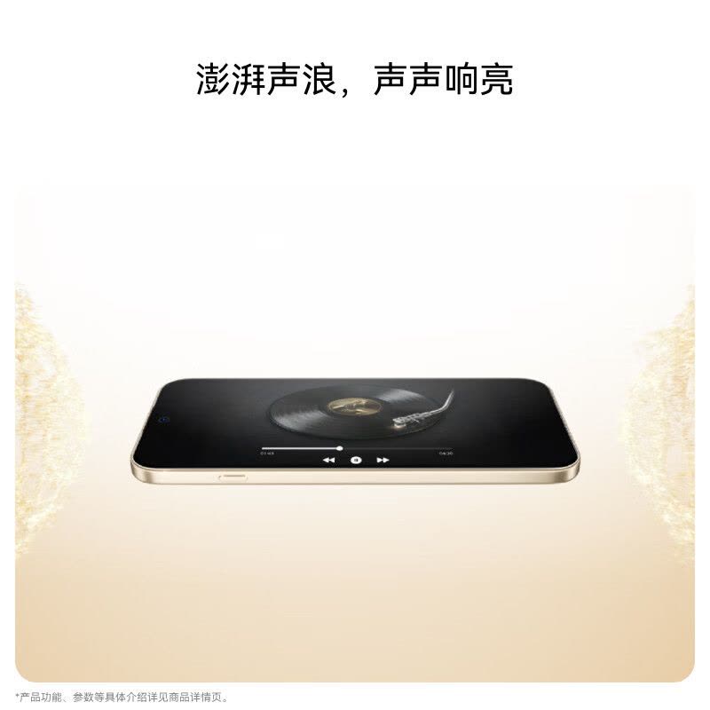 华为(HUAWEI)畅享 90 Pro Max 256GB 晨曦金 8500mAh巨鲸大电池 鸿蒙AI 流畅丝滑 直屏手机图片