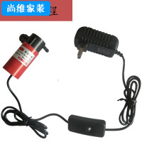 小水泵微型12V迷你抽水机自吸泵小型电动水钻开槽机潜水泵