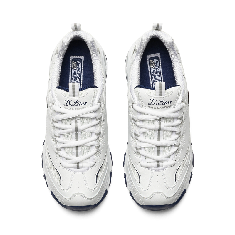 Skechers斯凯奇女鞋新网面熊猫鞋运动休闲老爹鞋99999863