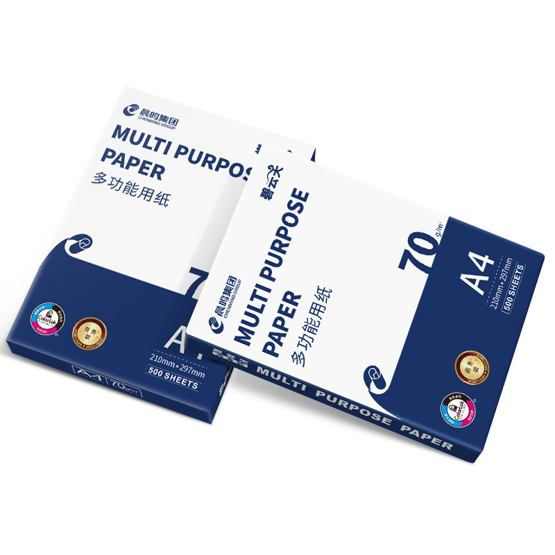 晨鸣碧云天商务装多功能复印纸 70克A4 500张/包 8包/件高清大图