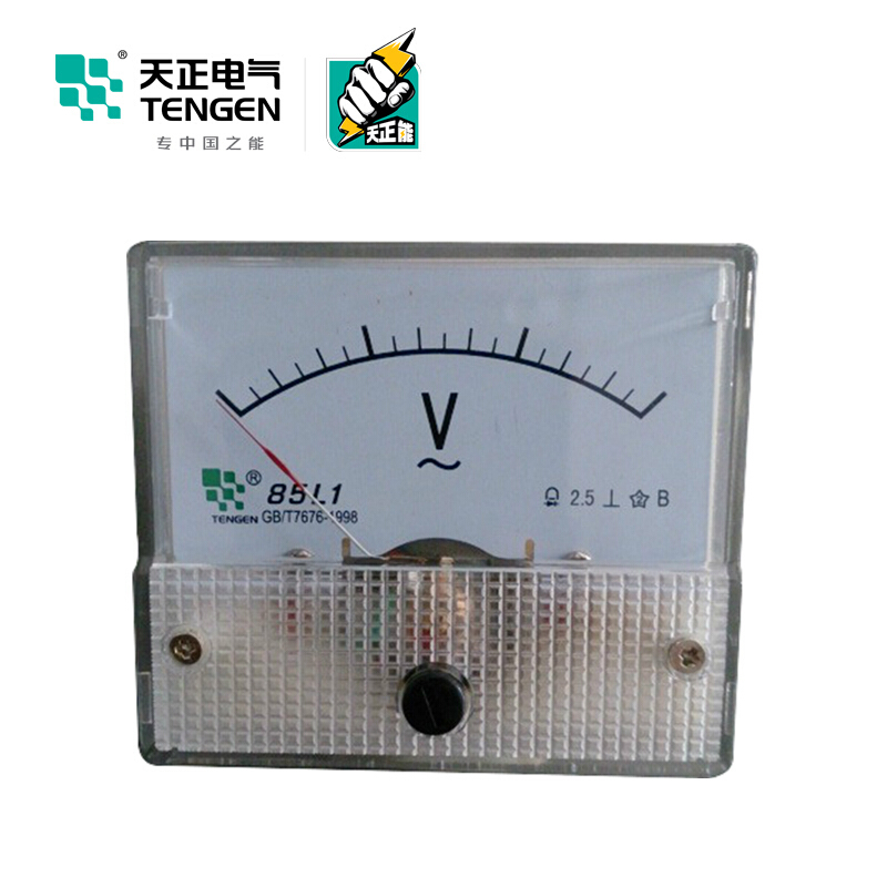 天正电气 85L1-V 250V 单相 2.5级 嵌入式 09021670004 电测仪表