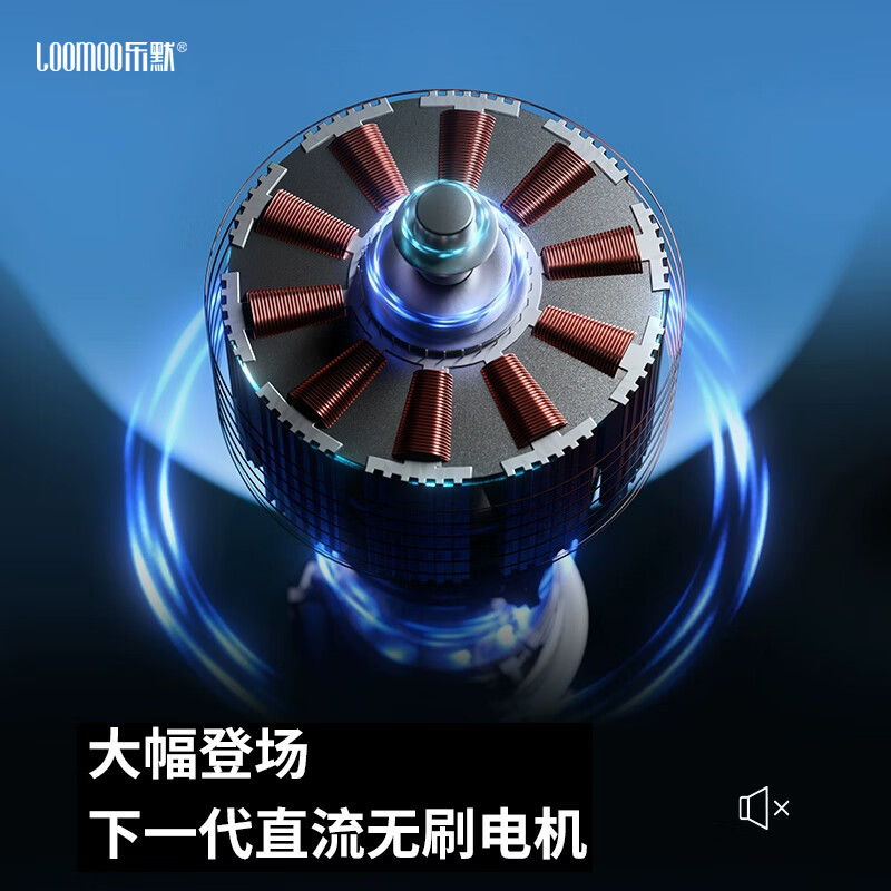 乐默(LOOMOO) LDF-033挂立循环风扇 颜色随机高清大图
