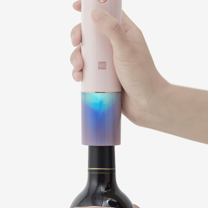 火候小秘红酒电动开瓶器(典雅黑)开葡萄酒家用全自动开瓶器充电式网红款电起子
