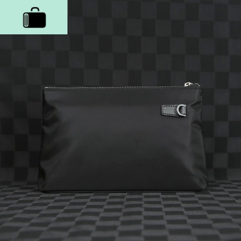 新款男士手包帆布尼龙手拿包信封包夹包牛津布大容量手抓包潮男new